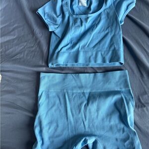 Wild Fable Blue Ribbed Apparel